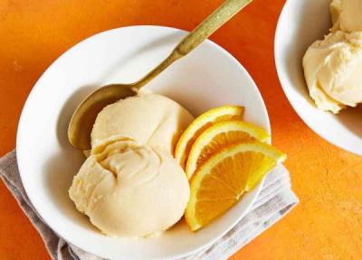 2 طرز تهیه بستنی پرتقالی 2 طرز تهیه بستنی پرتقالی